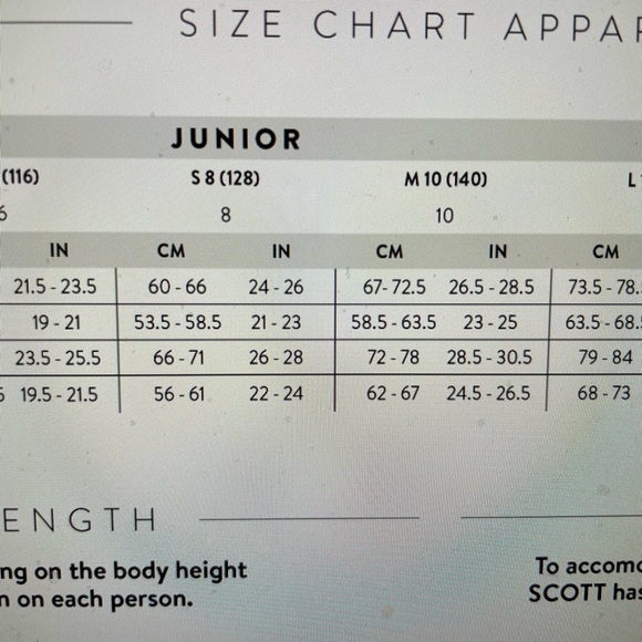 Scott Junior Ski Jacket-Kids size Small - Picture 4 of 16